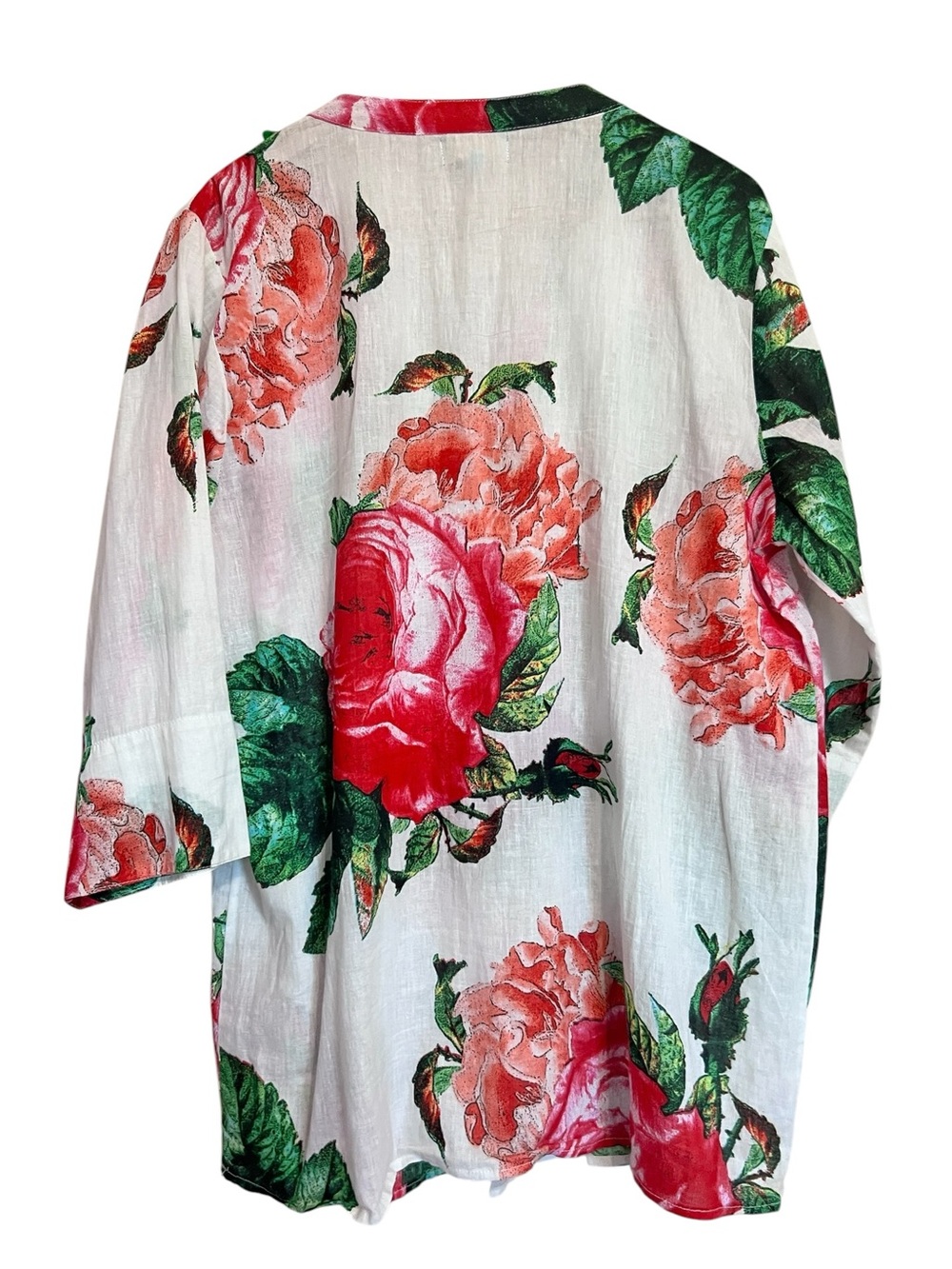 Antica Sartoria Floral Boho Tunic Top Pom Pom embellished - Picture 3 of 12